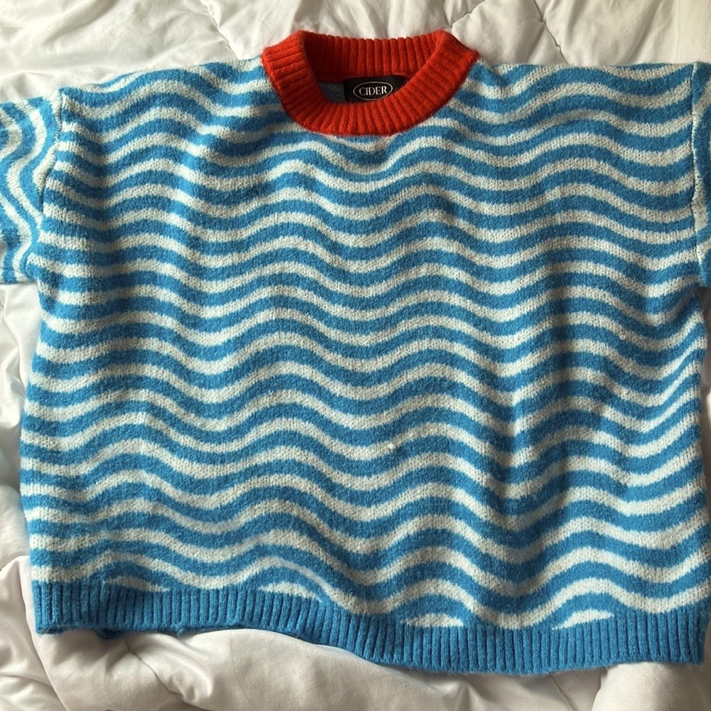 Blue sweater